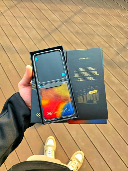 SAMSUNG Z FLIP 6 - 2024 FRENCH OLYMPICS EDITION (A+ GRADE)