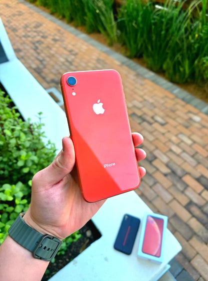 IPHONE XR - 64GB STORAGE - 100% BATTERY HEALTH - (A GRADE)